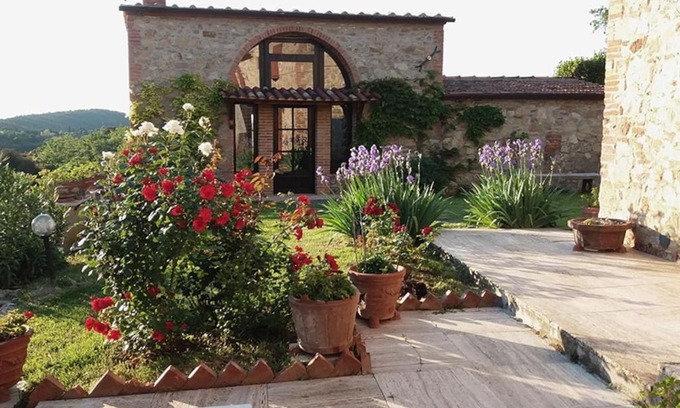 Rapolano Terme House | Podere Casalbosco - Idromassaggio e panorama