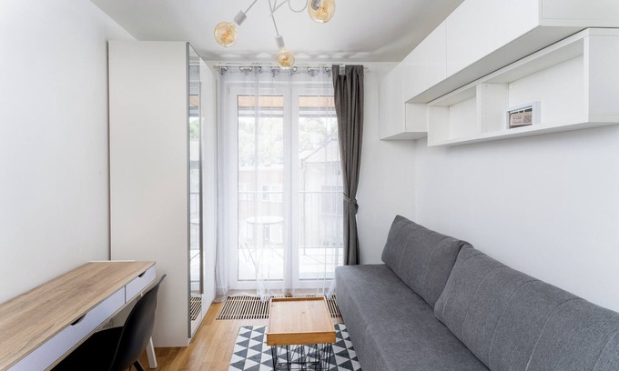 Stare Podgorze Apartment | Podgórze Studio with Balcony