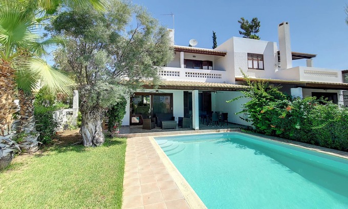 Plepi House | Pool house with private boat dock, 260m from beach (2 bedrooms)