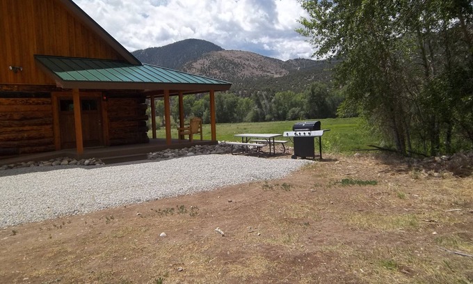 Salida Cabin | Post Office Ranch Log Cabin - rates subject to change for groups over 2 people