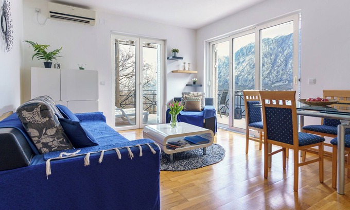 Prcanj Apartment | Prcanj hill apt with sea view terrace