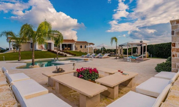 Zakynthos Villa | Premium Zakynthos Villa | 5 Bedrooms | Villa Nezuko | Spacious Furnished Sun.