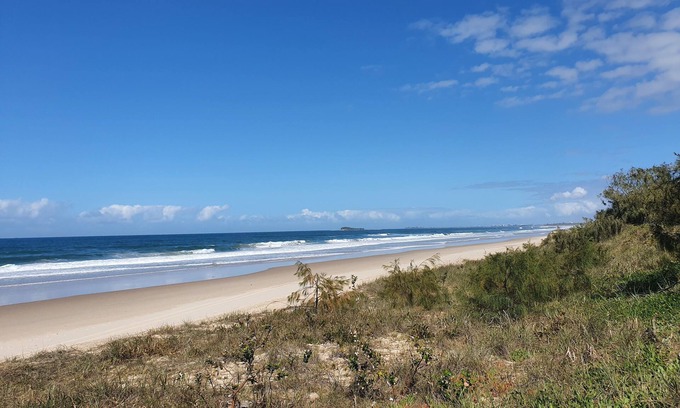 Marcoola Apartment | Pristine and private beachfront escape just 150 small steps to the sand!