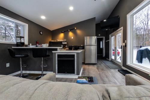 Nimitz Apartment | Private 19 Acre Forest Cabin for 2 with Fireplace and WiFi