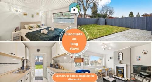 Patchway Apartment | Private 2Bed-Parking & Garden-By FabAccommodation