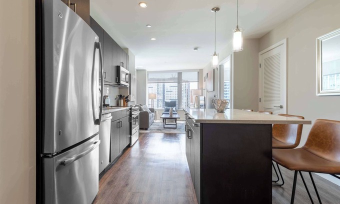 Seaport District Apartment | Private 2BR Apt Walk to Restaurants