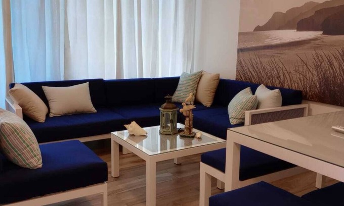 Juan Dolio - El Pueblo Apartment | Private Access to the Beach-Wifi-Pool-BBQ-Gozebos-Gardens