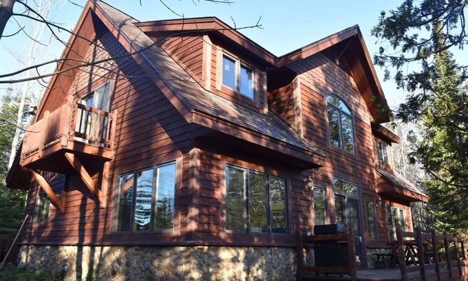 Silver City House | Private beach and nature preserve on Lake Superior and Mineral River.