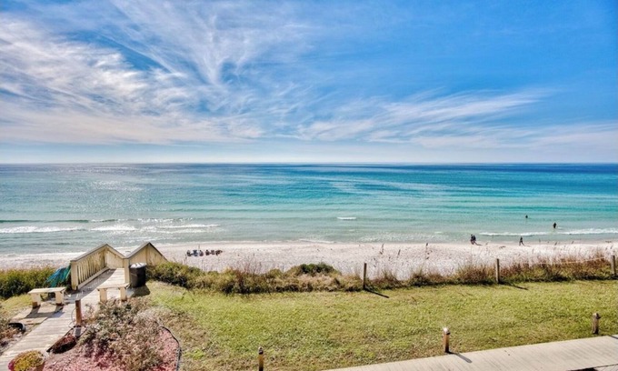 Seacrest House | Private Beach! You deserve this! Seacrest Luxury Townhouse ON THE BEACH on 30A!