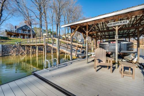 Troutman House | Private Boat Dock Troutman Home on the Water!