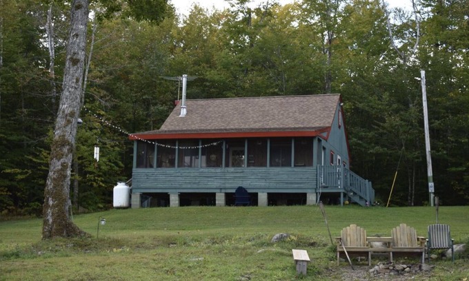 Lakeville Cabin | Private Cabin Getaway w/ Additional Bunkhouse on 10 acres and Near All Lakes