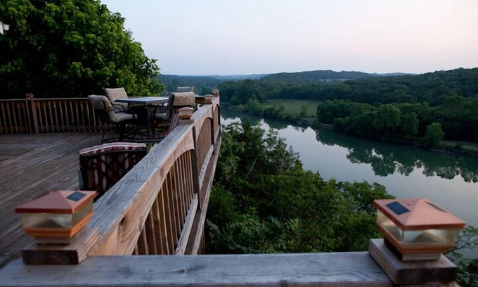 Branson House | Private Dock, Fishing, Hiking, Fire Pit, Hot Tub, Lakeview Haven on 8+ acres