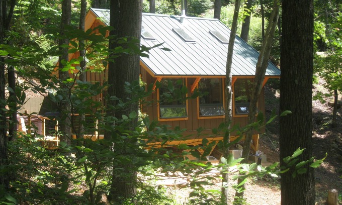 Candler Cabin | Private Getaway-17 miles to Asheville, Hot Tub & Fireplace, Pet Friendly