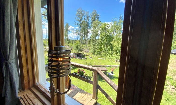Munkfors Apartment | Private guest suite near Klarälven