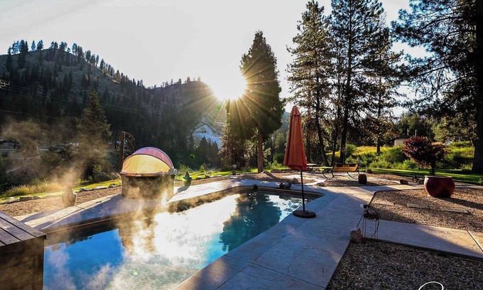 Garden Valley House | Private Hot Spring, No Shared Spaces, Perfect for Couples, 1 Hour North of Boise