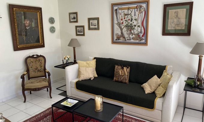 Biville-sur-Mer House | Private house with beautiful charming furniture, cottage 5 minutes from the beach