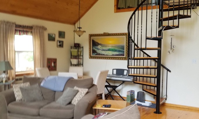 Rice Township House | Private lake year round home, 2 ac, 200 ft shoreline, 5 mil to Itasca State Park