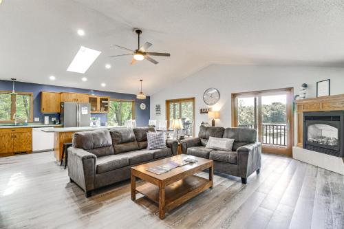 Spicer House | Private Lakefront Retreat with Hot Tub, Deck and Views