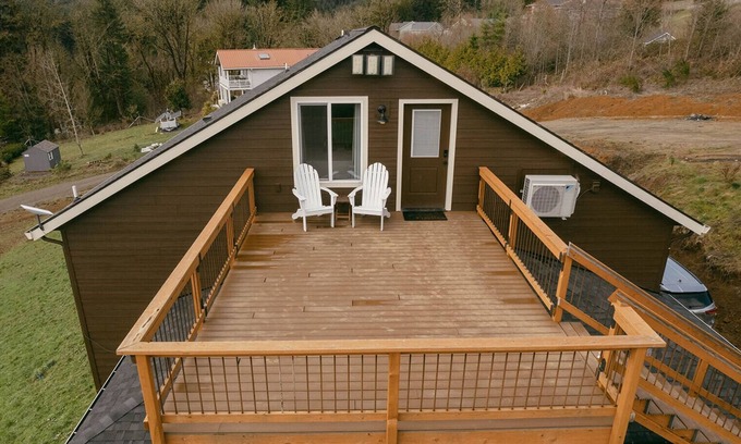 Woodland Apartment | Private Loft Apartment with a deck and beautiful view!