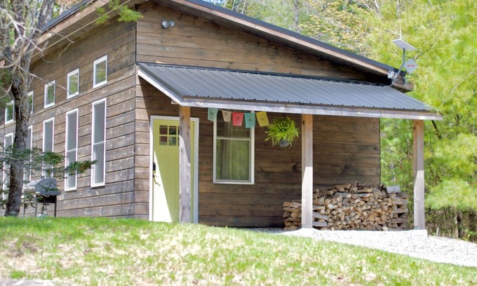 Appleton Cabin | Private modern cabin nestled in the woods with hiking trails in Midcoast Maine