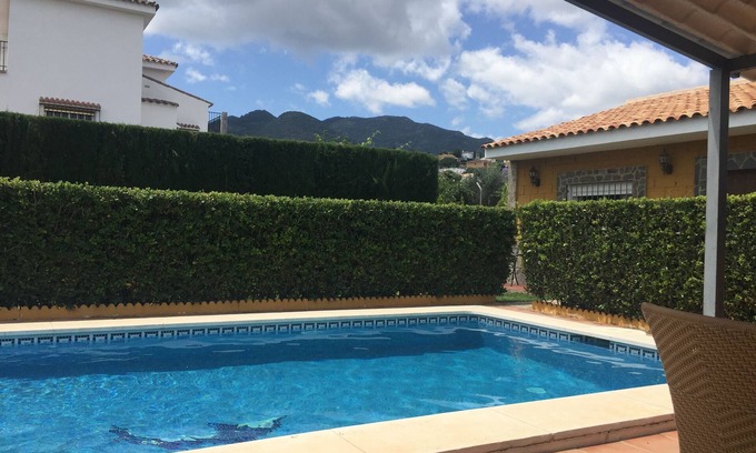 Pinos de Alhaurin Villa | private peaceful villa for up to 6 people with its own private pool and garden.