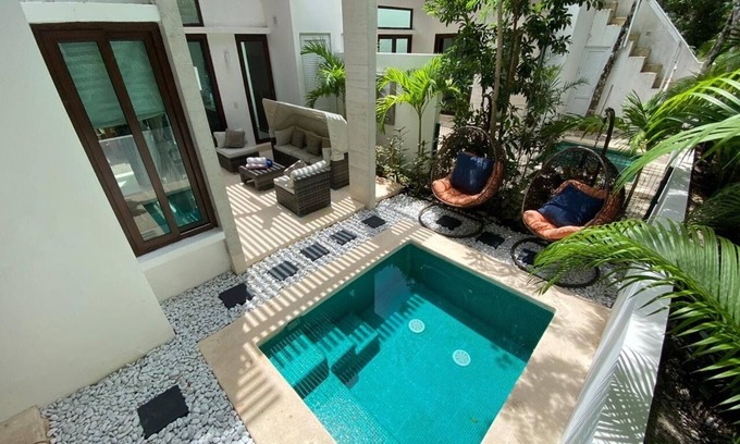 Akumal House | Private plunge pool, 5 ⭐️ resort access, onsite management, 24/7 security.