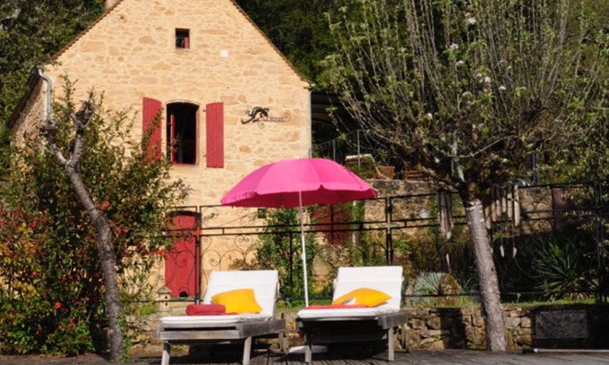 Grolejac House | Private pool. Charming 18thC house. Peaceful but central.