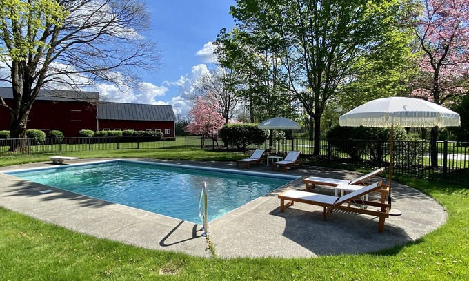 Lagrangeville House | Private retreat on 12 acres w hot tub and bbq