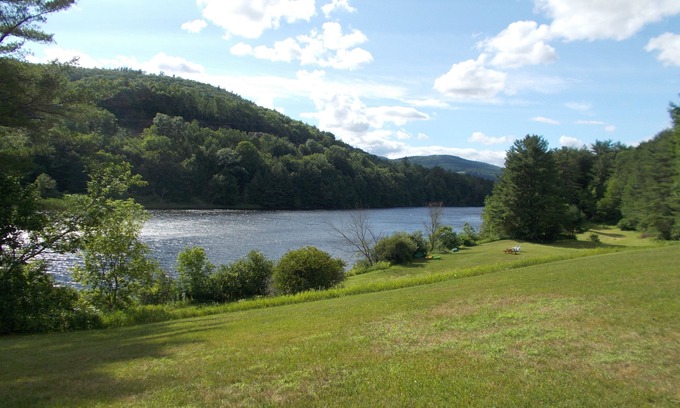 Monroe House | Private RV Camping on the Connecticut River with local mountain views!