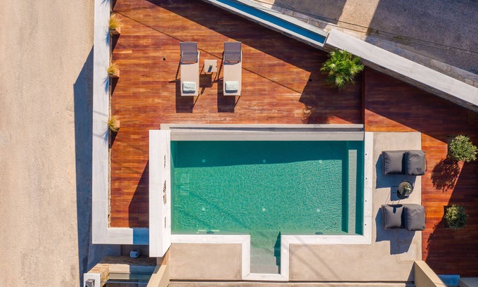 Tinos Villa | Private Swimming Pool Suite with Sea View, Coocono Villas