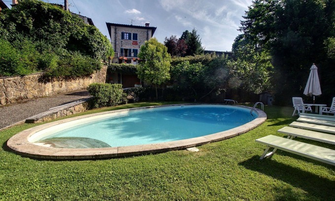 Lucolena Villa | Private Villa with WIFI, private pool, TV, panoramic view, parking, close to Greve In Chianti
