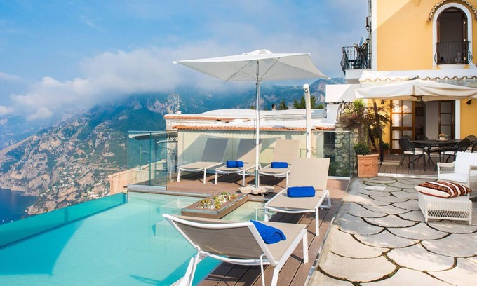 Path of the Gods Villa | Private villa with heated pool and sea views near Positano