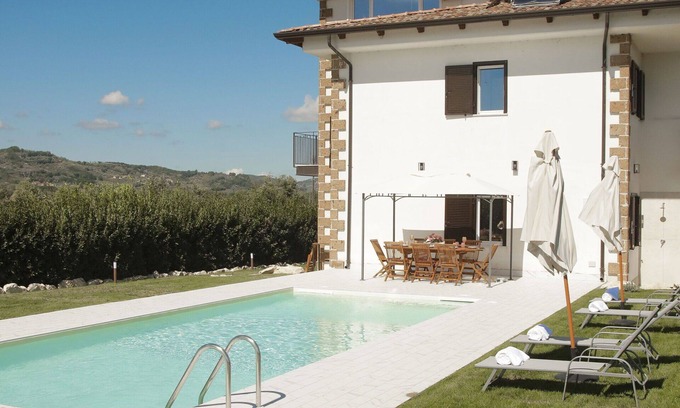 Amorosi Villa | Private Villa with A/C, WIFI, private pool, TV, patio, pets allowed, panoramic view, parking