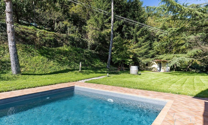 Lucolena Villa | Private Villa with private pool, WIFI, TV, patio, panoramic view, parking, close to Greve In Chianti