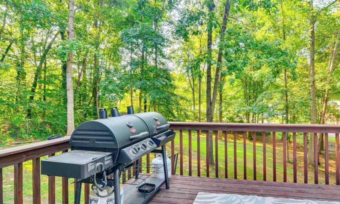 High Point House | Private Yard & Deck: High Point Home Base!