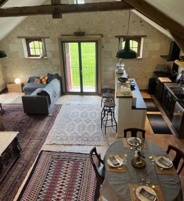 Aiguevive House | Proche Beauval appartement 60m2 avec mezzanine et petite terrasse