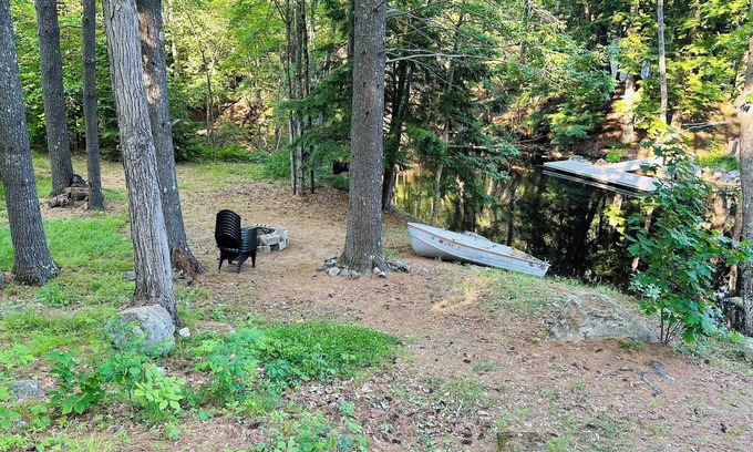 North Sebago Cottage | Professionally styled waterfront cottage on Sebago. Cozy and Serene.