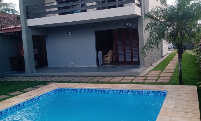 Balneario Praia do Pernambuco House | Property in Guarujá, 5 minutes' walk from Mar Casada beach, well located!