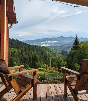 gmina Kamienica House | Przysiółek Flądrówka - Dom na odludziu z widokiem na Gorce i Tatry