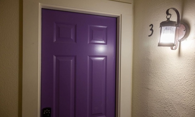 Market District Apartment | Purple Passion - The Rhodee house #3
