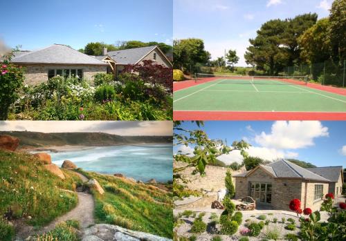 Putsborough House | Putsborough Manor 3 Self Catering Cottages with Beach a short walk dog friendly all year, On site Tennis, Play Area, Paddock, Spa baths, BBQ, Private Gardens, Superfast WIFI
