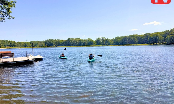 Pocono Mountain Lake House | Pvt Hot Tub, Lakefront, Arcade, Heated Pool, Hike Ping Pong, Foosball