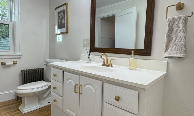 Holyoke House | Quaint Cape Style Brick 3-bedroom Home in Peaceful Pioneer Valley