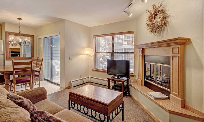 Historic District Condo | Quaint Studio in Heart of Breck Steps to Snowy Fun by RedAwning