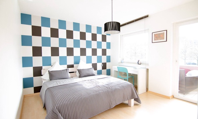 Mitte Apartment | QuartierMitte 2 rooms, kitchen, bathroom, balcony - Saarbrücken City