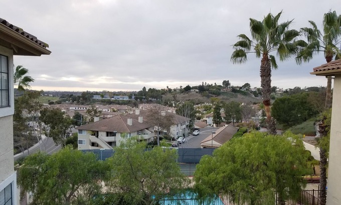 Mira Costa Condo | Quiet, cozy, gated sanctuary for work or play near beaches, shopping and more!