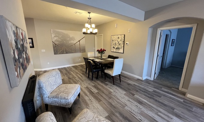 Foothills Condo | Quiet gated community Lakefront - 2 beds, 2 baths.