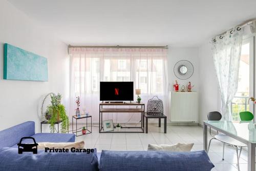 Colmar Apartment | Quiet - Les Maraîchers - Terrace - Private garage