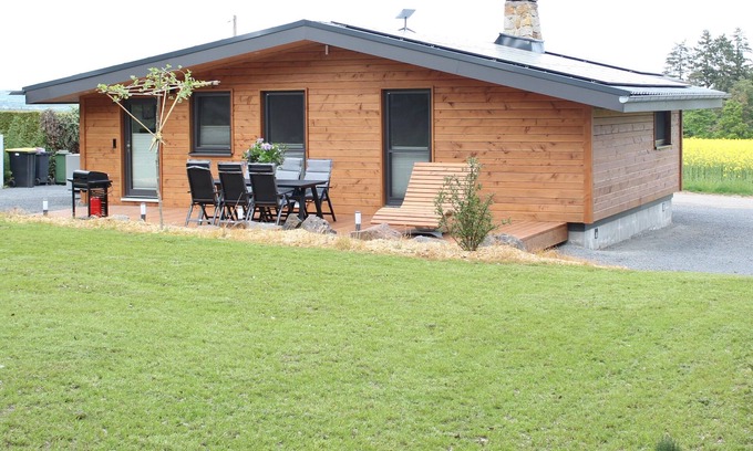 Voehl House | Quietly located modern vacation accommodation with a view of the Edersee National Park