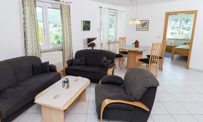 Tonbach Apartment | Quietly situated, bright apartment in Baiersbronn with private balcony